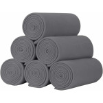 ПРОМО комплект - сиви поларени одеяла 130х160 см.  